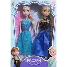 Frozen Lightcrop Elsa & Anna Buz Prensesi 2'Li Bebek