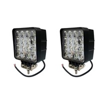 2 Adet 16 Led Kare 9-48 Volt 48 Watt Ip67 Çalışma Lambası