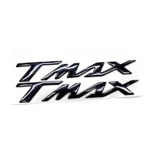 Yamaha Tmax Siyah Renk Damla Sticker Yazı