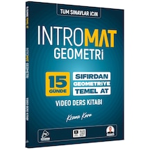 Mert Hoca Yayınları Kenan Kara 15 Günde İntromat Geometri Video Ders Kitabı