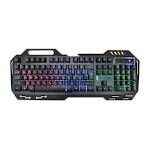 Thentech Mekanik Hisli Rgb Işıklı Oyuncu Klavyesi Gaming Klavye Siyah