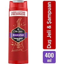 3 Adet Old Spice Duş Jeli Rockstar 400 Ml Diğer