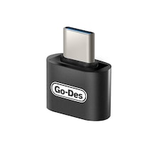 Go Des GD-CT08 USB to Type-C OTG Adaptör Tak & Çalıştır - ZORE-261946
