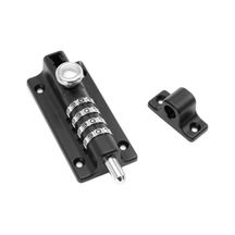 Şifreli Kapı Kilidi, 4 Tekerlekli Yeniden Şifrelenebilir Kapı Kilidi Su Geçirmez Anahtarsız C