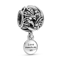 Nur Silver Kafes Yusufcuk Aşk Gümüş Charm Nur-bl01591
