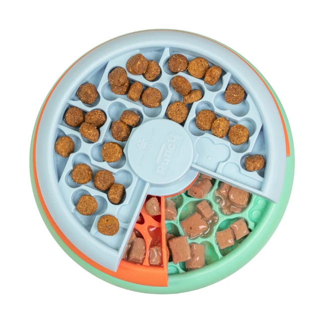 Puppy Lickin' Layers Multi Akıllı Köpek Mama Kabı - Yavaş Yemeyi Teşvik Eder