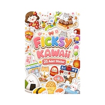 Kawaii Stili Japonya Seyahat Temalı Sticker Seti - 25 Adet Etiket Çıkartma Diğer