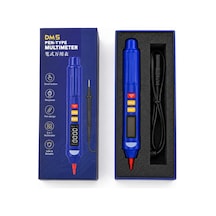 Dm5 Akıllı Kalem Tipi Dijital Multimetre 3'ü 1 Arada Voltaj Test Ve Faz Sırası Ölçer Avometre
