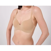 Ang Butik Freshness Msf02 Geniş Sırt Kuşaklı Lazer Kesim Sütyen Ten