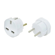 İngiliz Priz Dönüştürücü - Yeni Model Seyahat Tipi Universal Çoklu Priz Adaptörü Çok Renkli
