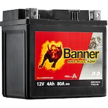Banner 12 V 4 Ah Motor Aküsü Btx5l-bs - Ytx5l-bs