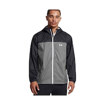 Under Armour Cloudstrike Colorblock Jkt Erkek Outdoor Yağmurluk Ceket 1381880-001 Siyah Siyah