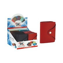 Kredi Kartlık 10 Yaprak 257 Dikey 24'Lü Stand 12 Renk 7.5X9.7 Cm 12 Renk