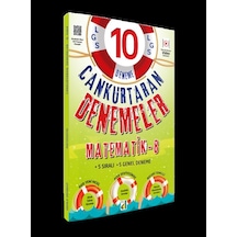 8. Sınıf LGS CAN KURTARAN Denemeler Matematik - Damla Yayınevi