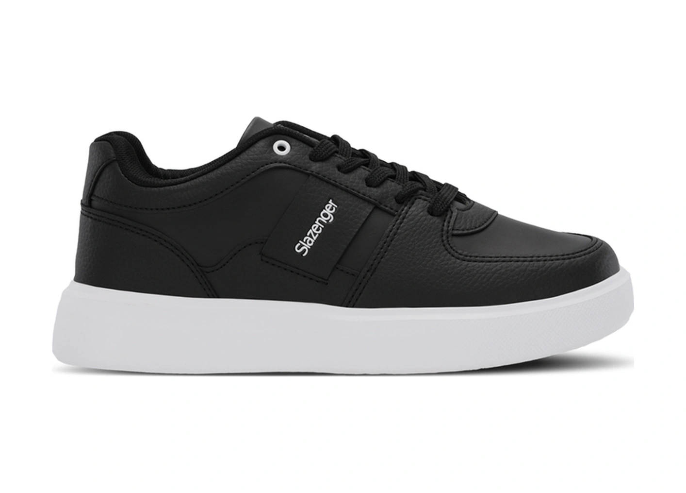 Slazenger Pıllow I Erkek Siyah / Beyaz Günlük Spor Ayakkabısı Siyah / Beyaz