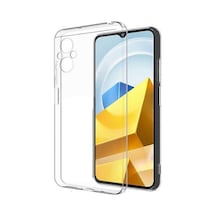 Xiaomi Poco M5 Uyumlu Kılıf Lüx Şeffaf Silikon