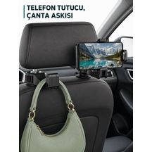 Telefon Tutucu Özellikli Araç İçi Çanta Askısı 2 Mixed