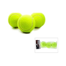 3pcs Tenis Kort Topu Poşetli Kartela Ambalaj 4801