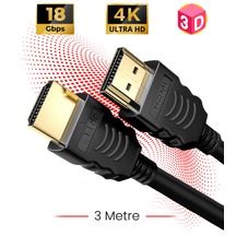 Hdmi 2.0 4k Ultra Hd 60 Hz Ses Ve Görüntü Aktarım Kablosu 3 Metre