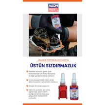 Alcon M-3330 Portakal Sıvı Conta 50 Ml Jellock Orange