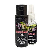 Ritmix 60 Ml Erotikmasaj Yağı + 30 Ml Erkeklere Özel Delaysprey