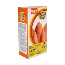 Crafy Turuncu Kinetik Kum 1000 G Çok  Renkli