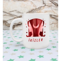 Ikizler Burcu Özel Tasarım Kupa Bardak