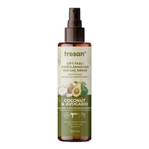 Hindistan Cevizi & Avokado Onarıcı Çift Fazlı Durulanmayan Sıvı Saç Kremi Isı Korumalı 250 Ml