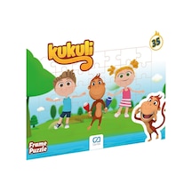 Ca 5137-5138 Kukuli Frame Puzzle 35 Parça-Ca Games.