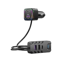 Premium Pratik Aparat Usb Adaptör Yolculuk Eşyası Bcc13 Çok Fonksiyonlu Araç Şarj Adaptörü 5v3.1v