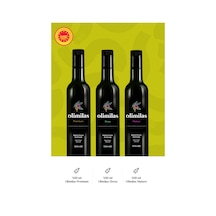Olimilas Tadım Paketi Natürel Sızma Soğuk Sıkım Zeytinyağı 3 x 500 ML Düşük Asit Yüksek Polifenol Yeni Hasat