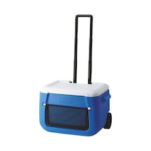 Coleman Poly-lite Wheeled Mesh 50 Qt Tekerlekli Soğutucu Buzluk 47.3 Lt 001