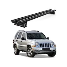 Pençe Jeep Cherokee Kj 2001-2008 Uyumlu Siyah Ara Atkı Port Bagaj Tavan Barı