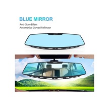 Mavi Seametal 300mm Araba Geniş Görüş Alanı Yüksek Çözünürlüklü Yardımcı Ayna Panoramik Dikiz Aynası Yansıtıcı Lens