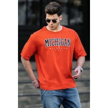 Madmext Turuncu Erkek Tişört 4957-Turuncu