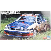 Hasegawa 20697 1/24 Ölçek, Mitsubishi Galant Vr-4 1993 Rally Indonesia , Limited Edition Yarış Aracı Plastik Model Kiti
