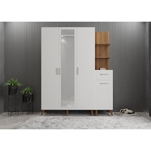 Açelya Portmanto Vestiyer Ayakkabılık Cb 180cm - Montaj Dahil M3
