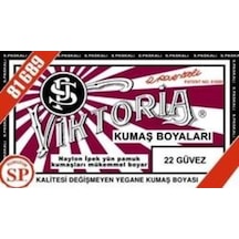 22 Güvez Renk Kumaş Boyası Viktoria