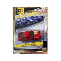 Premium Series Toyota Ae86 Kırmızı 1/64 Model Araba