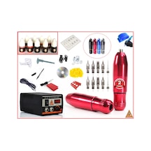 XLine Tattoo XL 5340B Hybrid Tattoo Pen Kalıcı MabuchiMakyaj Makinesi Seti