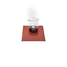 Borox Silikon Levha - Tezgah Koruyucu - Altlık - 17,5x17,5cm