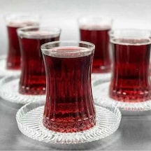 Elysia Çay Bardağı Çay Takımı Seti 12 Parça Riva Çay Tabak Fma141642 Fma07282 Şeffaf