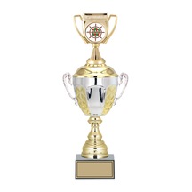 Odak Kupa - Figürlü Kupalar - Kupa Figürlü Kupalar Fg-087 C - 44 Cm Altın - Beyaz