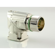 Maojwei M623-12d ,m23/12-pin Açılı Erkek Servo Enkoder Konnektör
