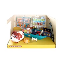 Sesli Sevimli Köpek Ve Eğlenceli Tekne Set - Kahverengi