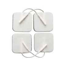 Kablolu / Soketli Elektrot 5 5 Cm Tens Cihazı Pin Girişli Elektrod , 1 Paket 4 Adet