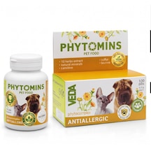 Veda Fyto Allergy 100 Tablet Kedi Ve Köpekler İçin Kaşıntı Ve Alerji Giderici Destek
