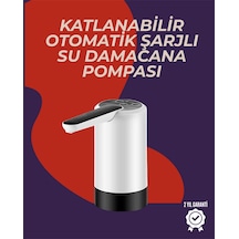 Şarjlı Damacana Su Pompası Otomatik Ilkeshop - 58 Ve Tnabilir