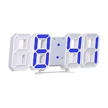 Gajeena 3d Led Dijital Duvar Saati - Renkli Aydınlatma Ve Usb Şarj Özellikli Pil Dahil ÇOk Renkli