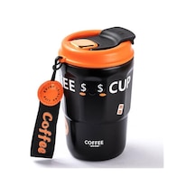 Tantitoni Okadı Pratik Siyahpaslanmaz Çelik Termos Bardak 380ml Beyaz